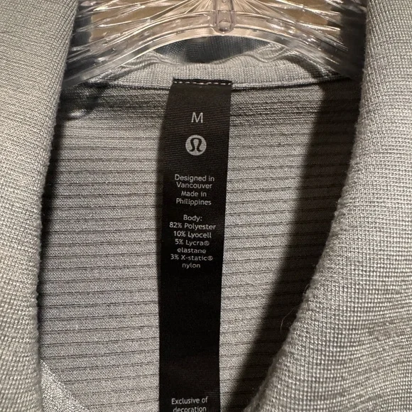 lululemon athletica Men's Slate Polo Shirt - Picture 2 of 3